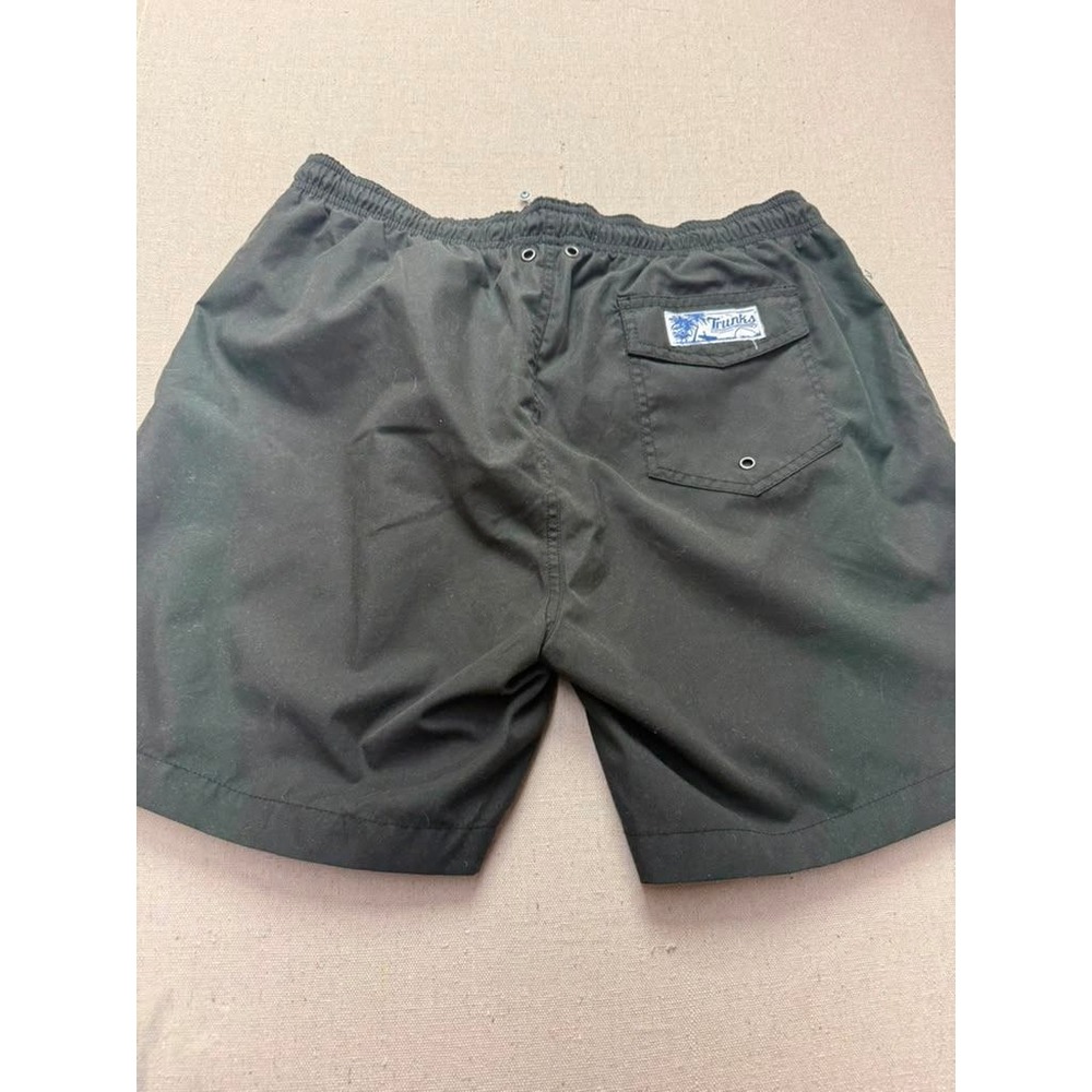 Trunks Surf & Swim Co Board Shorts Swim Trunks Black Medium Excellent